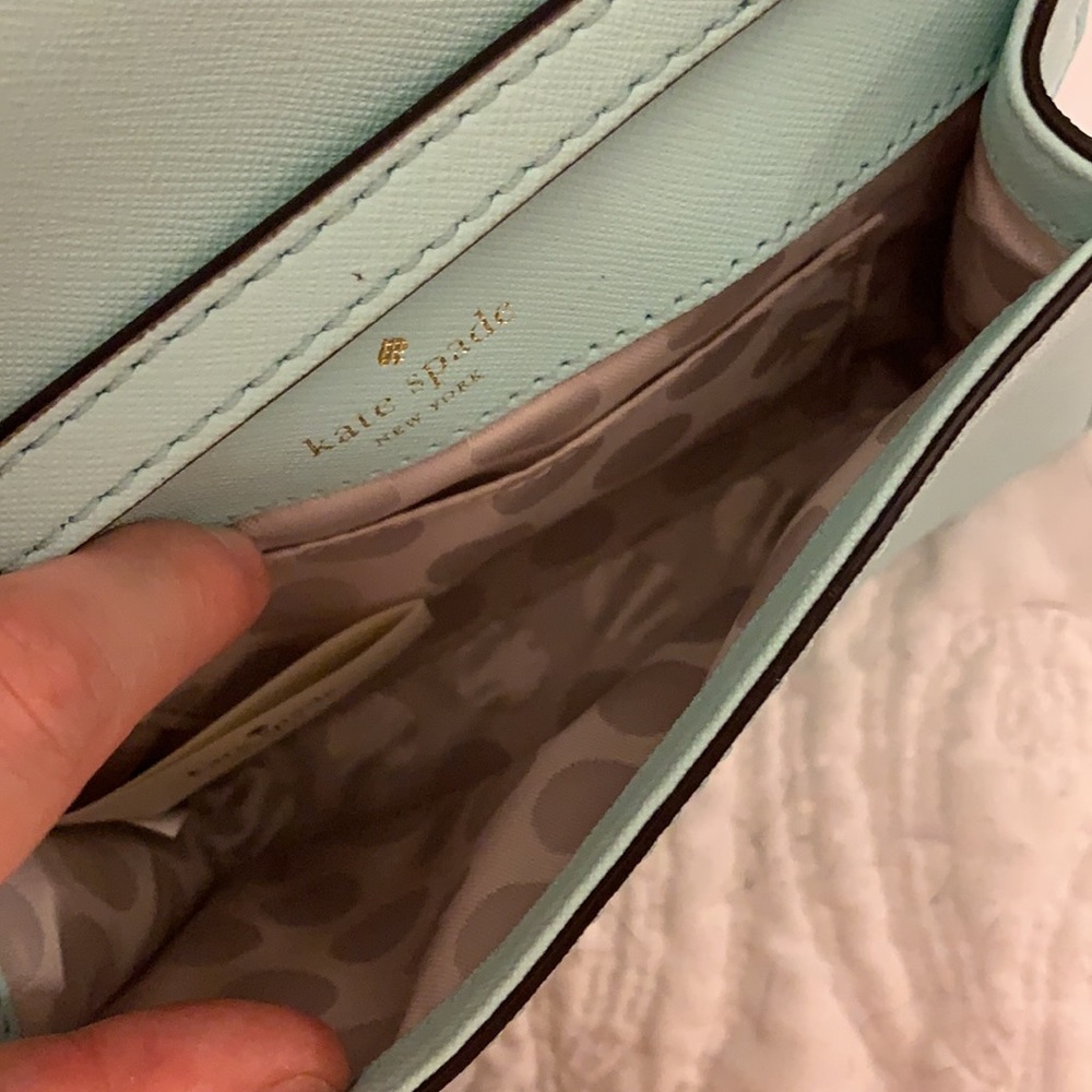Kate Spade tiffany blue shoulder bag - Picture 3 of 3
